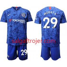 Chelsea Fodboldtrøjer Morata 29 Børn Hjemmebanesæt 2019/20 Kort ærmer